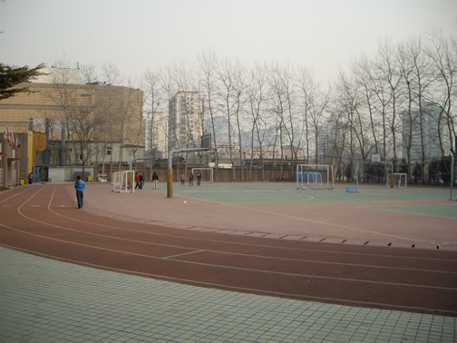 BISS outdoor athletic space
